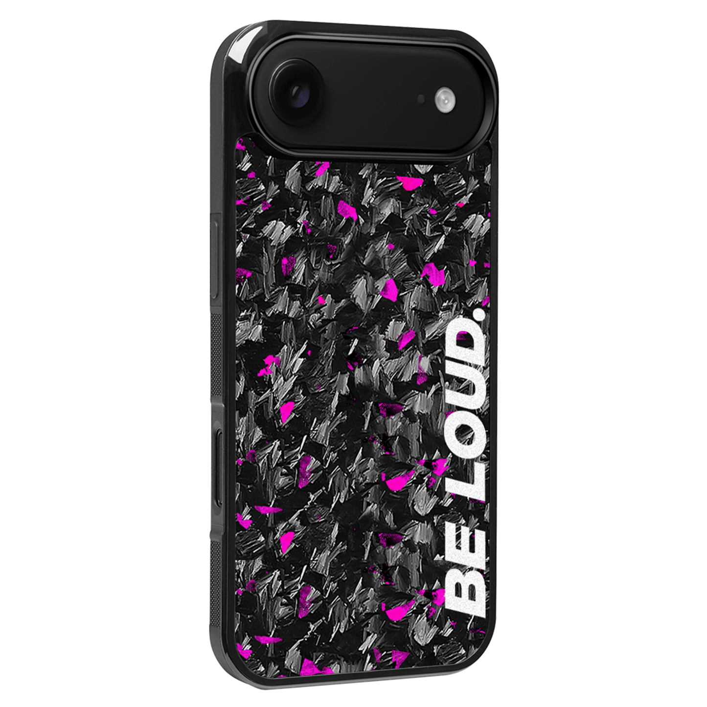 iPhone | Purple Flake Real Forged Carbon Fiber Case | BE LOUD. x SCF